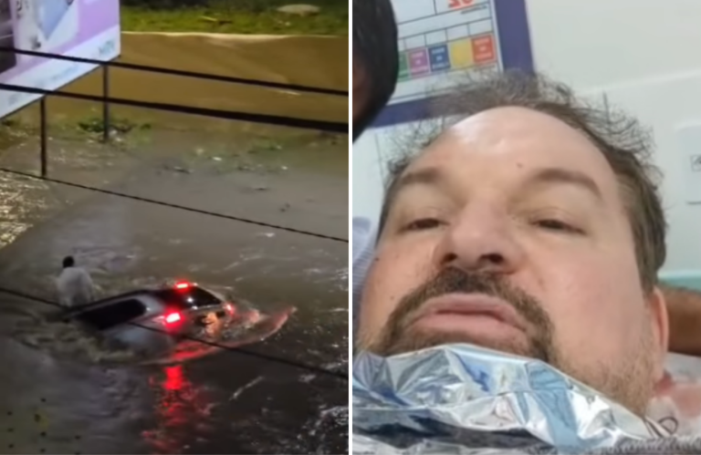 homem-e-resgatado-apos-carro-ser-engolido-por-cratera:-‘sobrevivi-por-um-milagre’