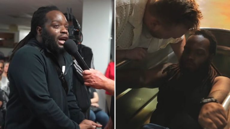 em-lagrimas-homem-com-tornozeleira-eletronica-pede-por-batismo-em-culto-estou-pronto - ReviverNoticiasGospel em-lagrimas,-homem-com-tornozeleira-eletronica-pede-por-batismo-em-culto:-‘estou-pronto’