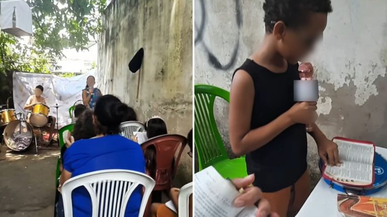 criancas-inspiram-ao-louvar-e-pregar-em-culto-improvisado-no-quintal